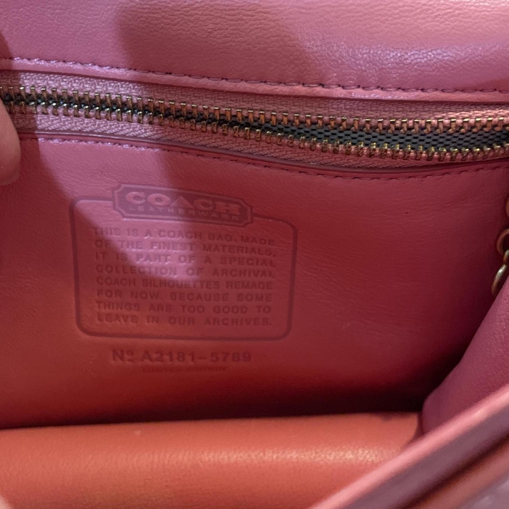 COACH WILLIS TOP HANDLE 18 TAFFY PINK 90s Vibes CROSSBODY BAG - Picture 4 of 13